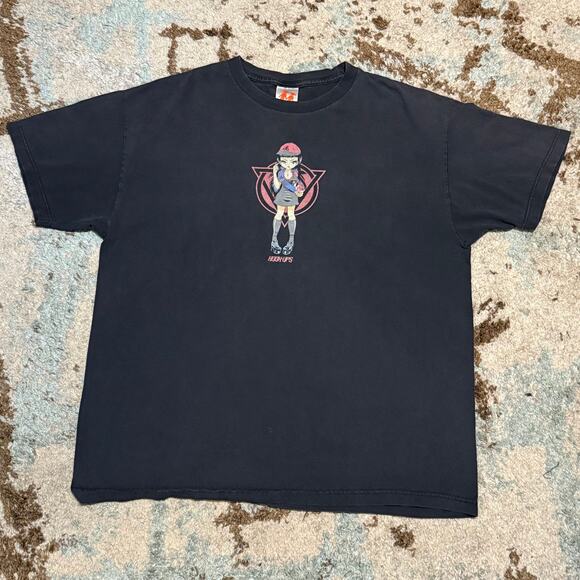 Vintage Hook-Ups Fever Girl Scout Cookie Shirt Size XL Jeremy Klein Skateboards - Picture 2 of 8